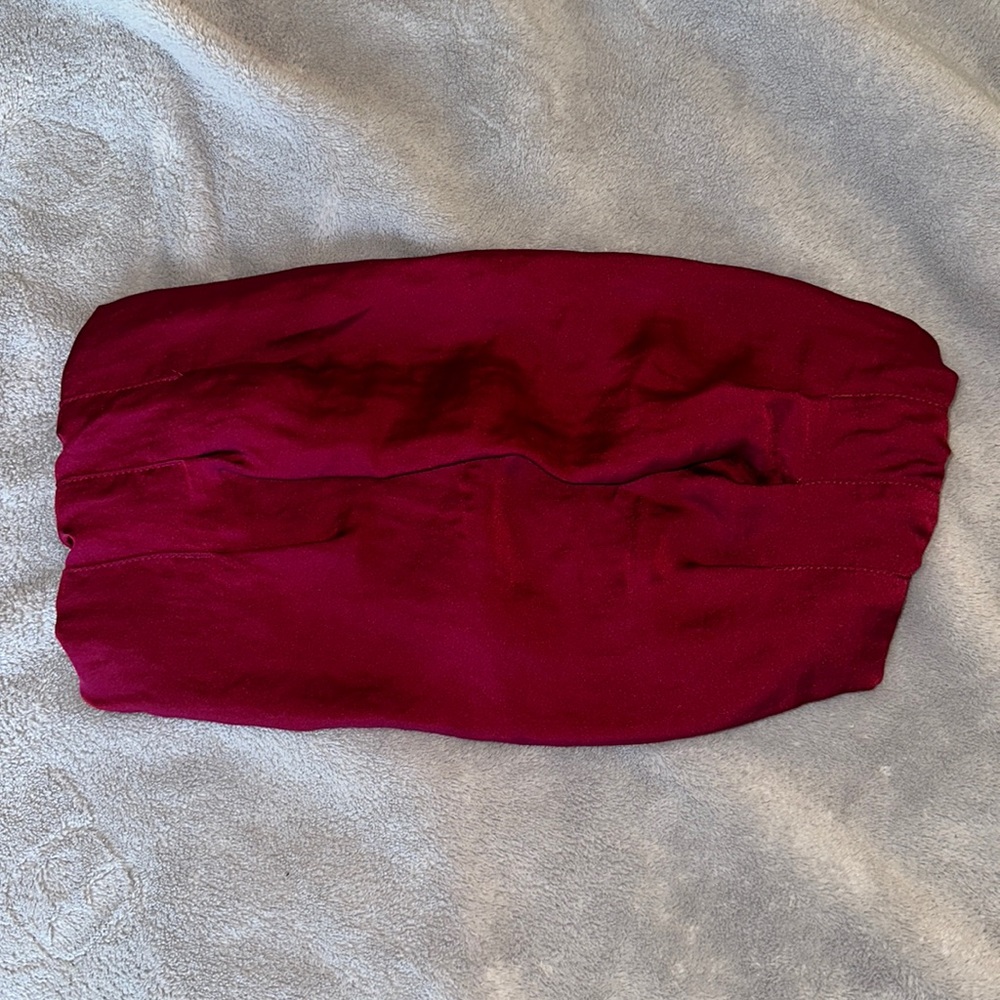 Free people satin bandeau top